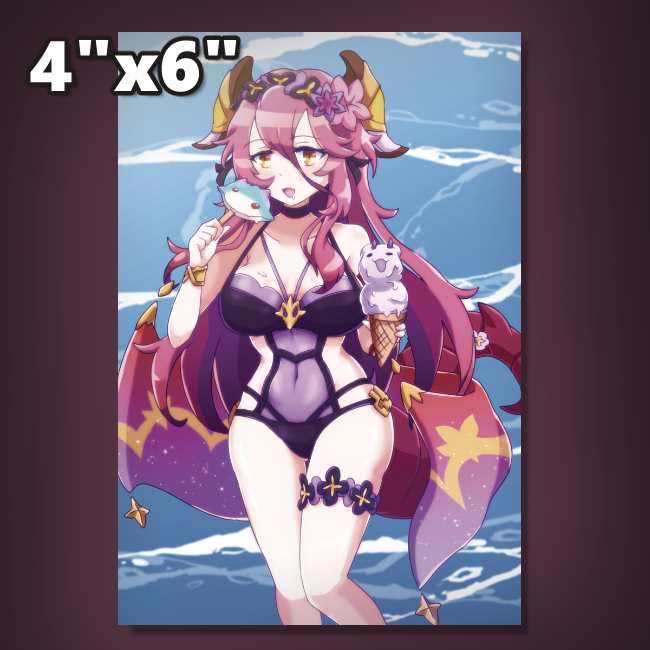 Summer Mym 4"x6" Postcard Print