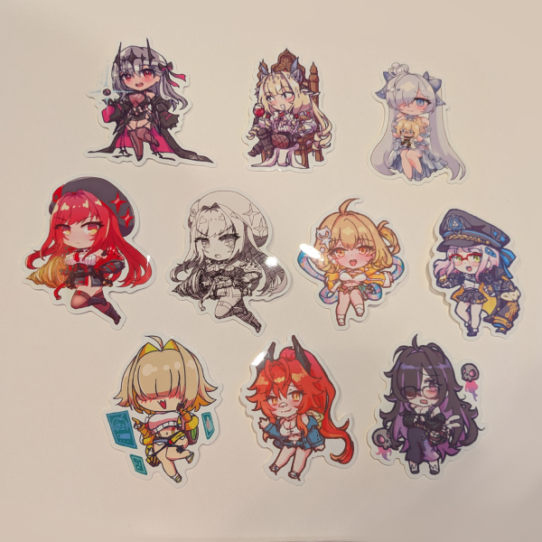 Nikke Stickers Vol 2