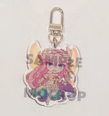 Dragon Girls Keychains