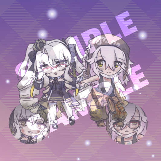 [Preview] NIKKE Princess & Stall III Keychain