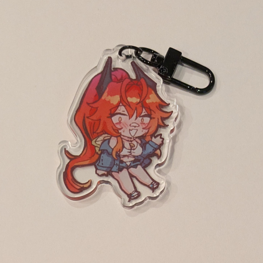NIKKE Red Hood (Retro Days) Keychain