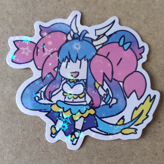 Siren Holographic Sticker