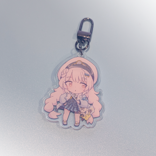 NIKKE Soline (Frost Ticket) Keychain