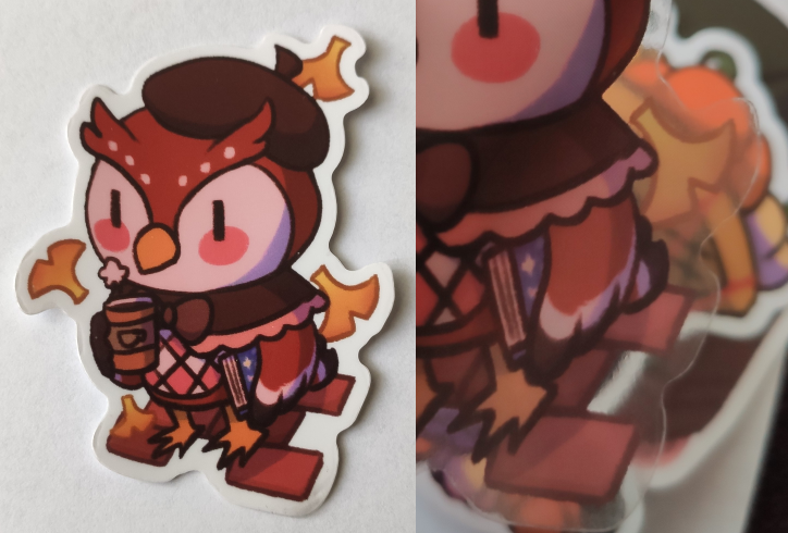 Pocket Camp Clear Stickers