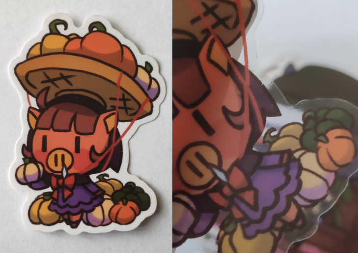Pocket Camp Clear Stickers