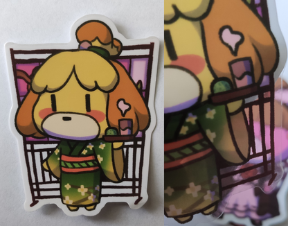 Pocket Camp Clear Stickers