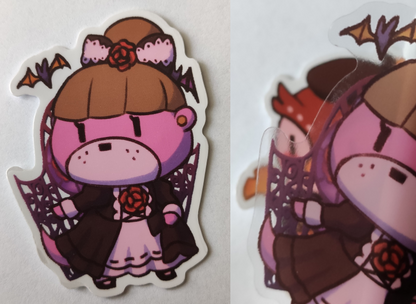 Pocket Camp Clear Stickers