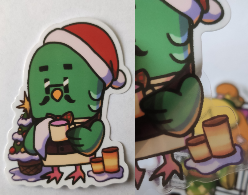 Pocket Camp Clear Stickers