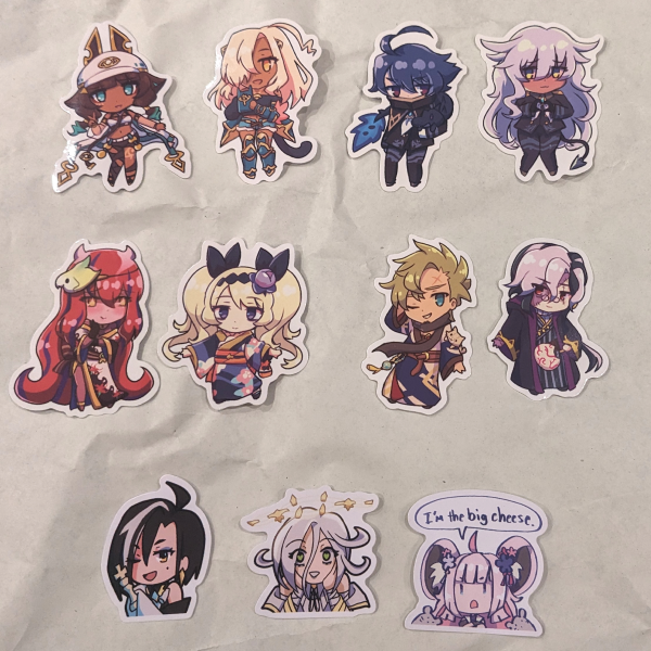 Dragalia Lost Sticker Sets