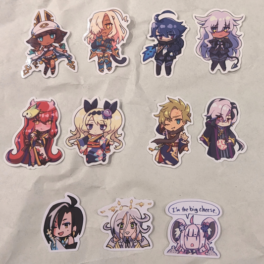 Dragalia Lost Sticker Sets