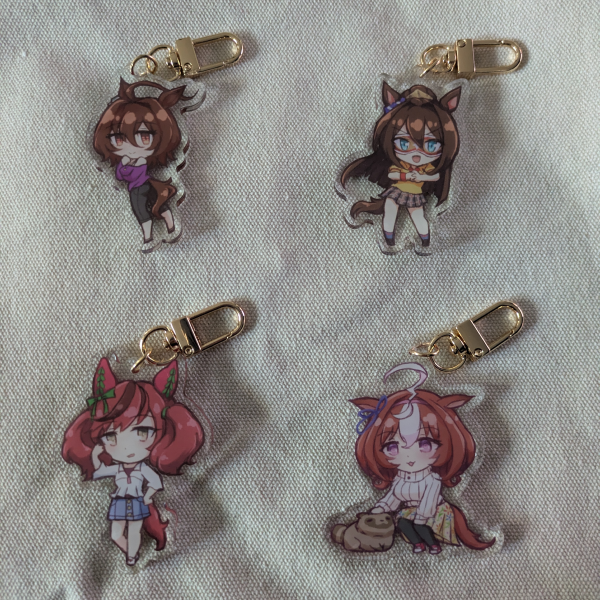 Umamusume Keychains Vol 1