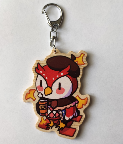 Pocket Camp Wooden Keychains