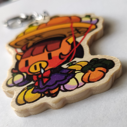 Pocket Camp Wooden Keychains