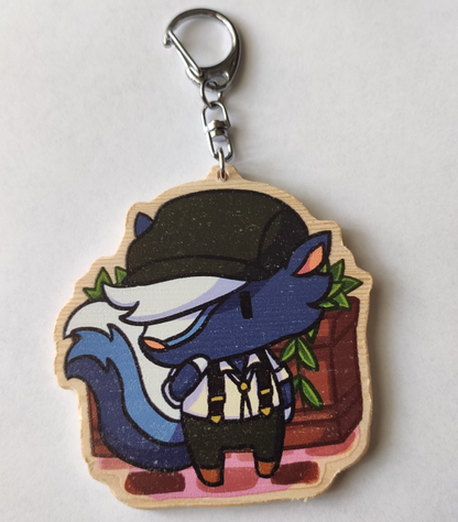 Pocket Camp Wooden Keychains