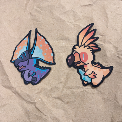Bird Wyvern Reflective Stickers
